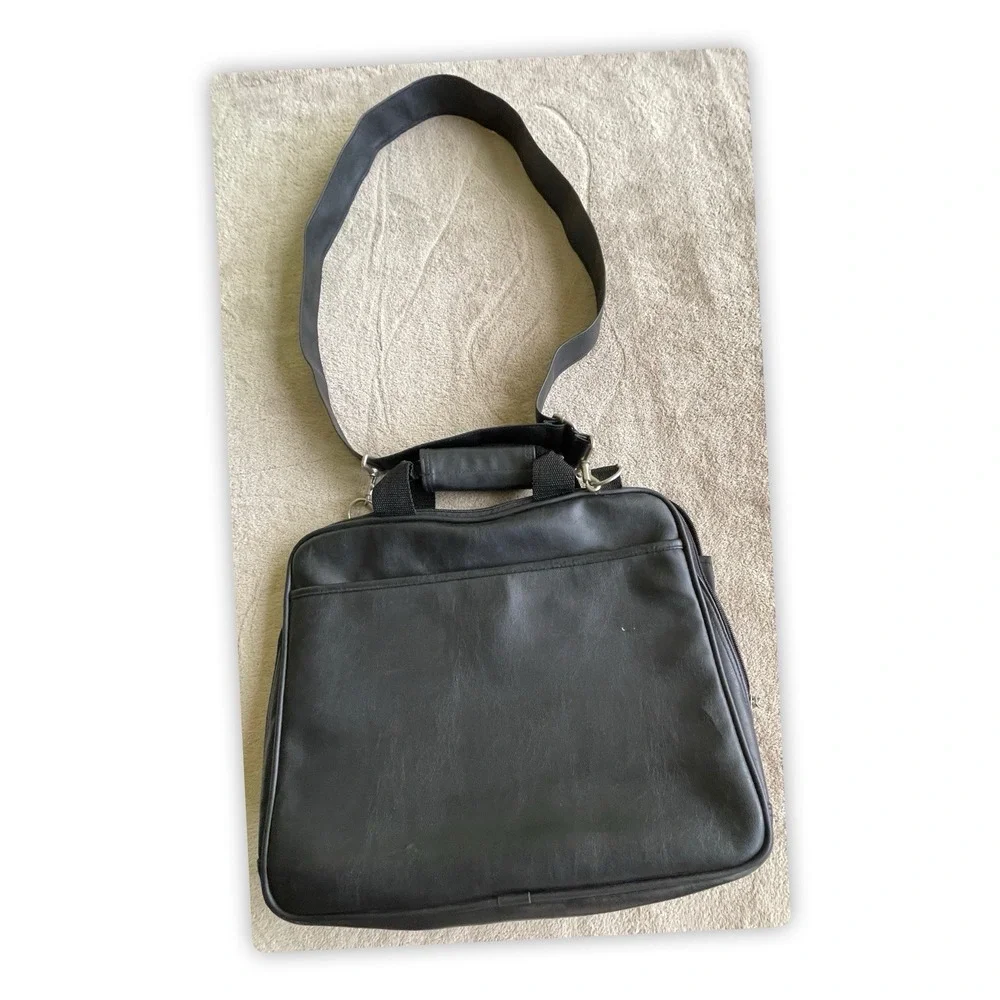 Toyota Signature Messenger/ Laptop Leather Bag